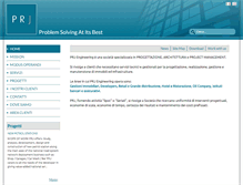 Tablet Screenshot of prj-engineering.com